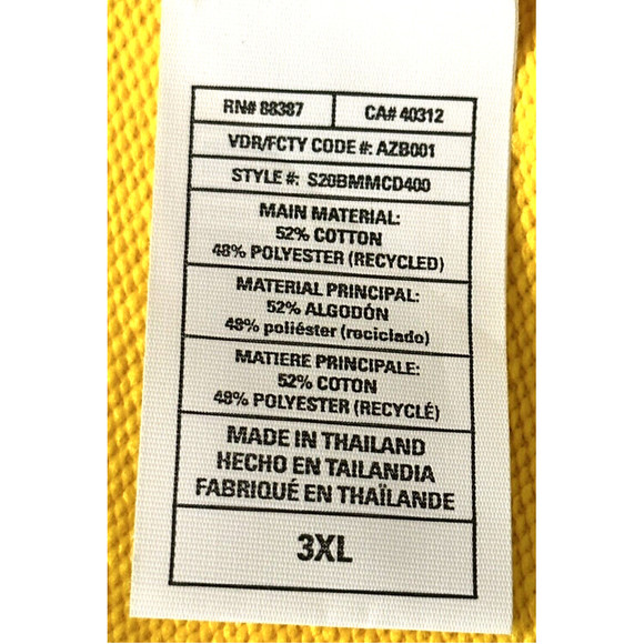 🔴 SOLD - ADIDAS Mens Yellow McDonalds All American BASKETBALL Shooter Hoodie - Picture 6 of 8